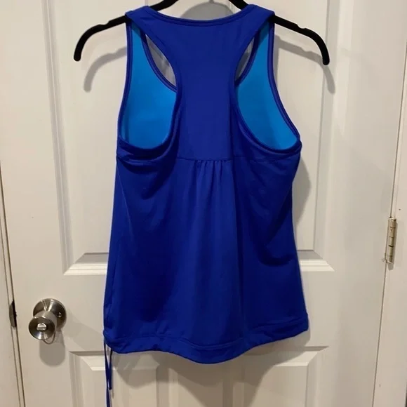 Athleta EUC Blouson Tank With Side Tie - Picture 5 of 11
